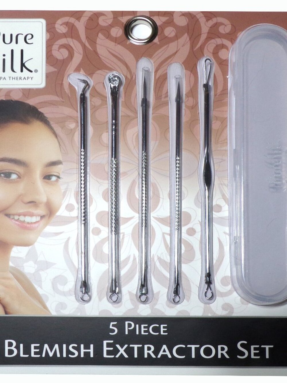 Pure Silk Spa Therapy 5 Piece Blemish Extractor Set